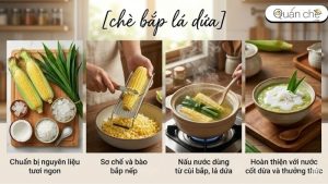 huong-dan-cach-nau-che-bap-la-dua-chi-tiet-tung-buoc