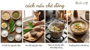 cach-nau-che-dong-am-nong-bi-quyet-che-san-va-che-ba-cot