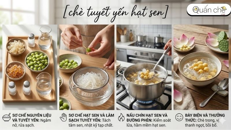huong-dan-chi-tiet-cach-nau-che-tuyet-yen-hat-sen-tai-nha